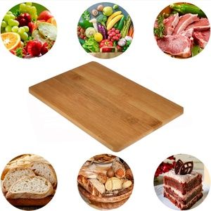 Bamboo Cutting Board Kitchen Chopping Perfect Cheese & Meat Serving Tray